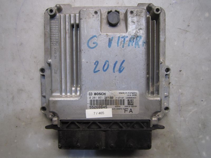 7-465 Centralina Motore Bosch 0 281 031 203 0281031203 55268845 1039S83631 FA  SUZUKI Diesel GRAND VITARA