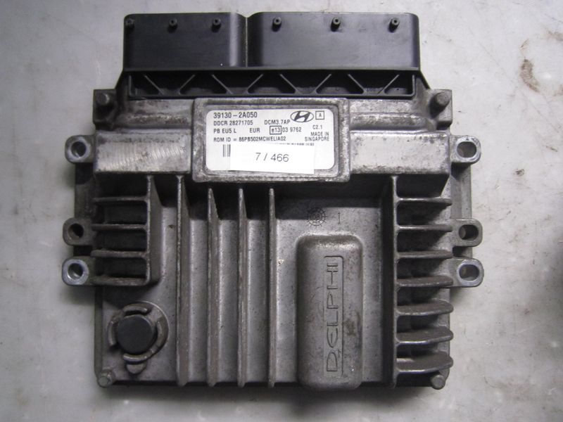 7-466 Centralina Motore Delphi 39130-2A050 391302A050 DDCR 28271705 DCM3.7AP   HYUNDAI Diesel I 20