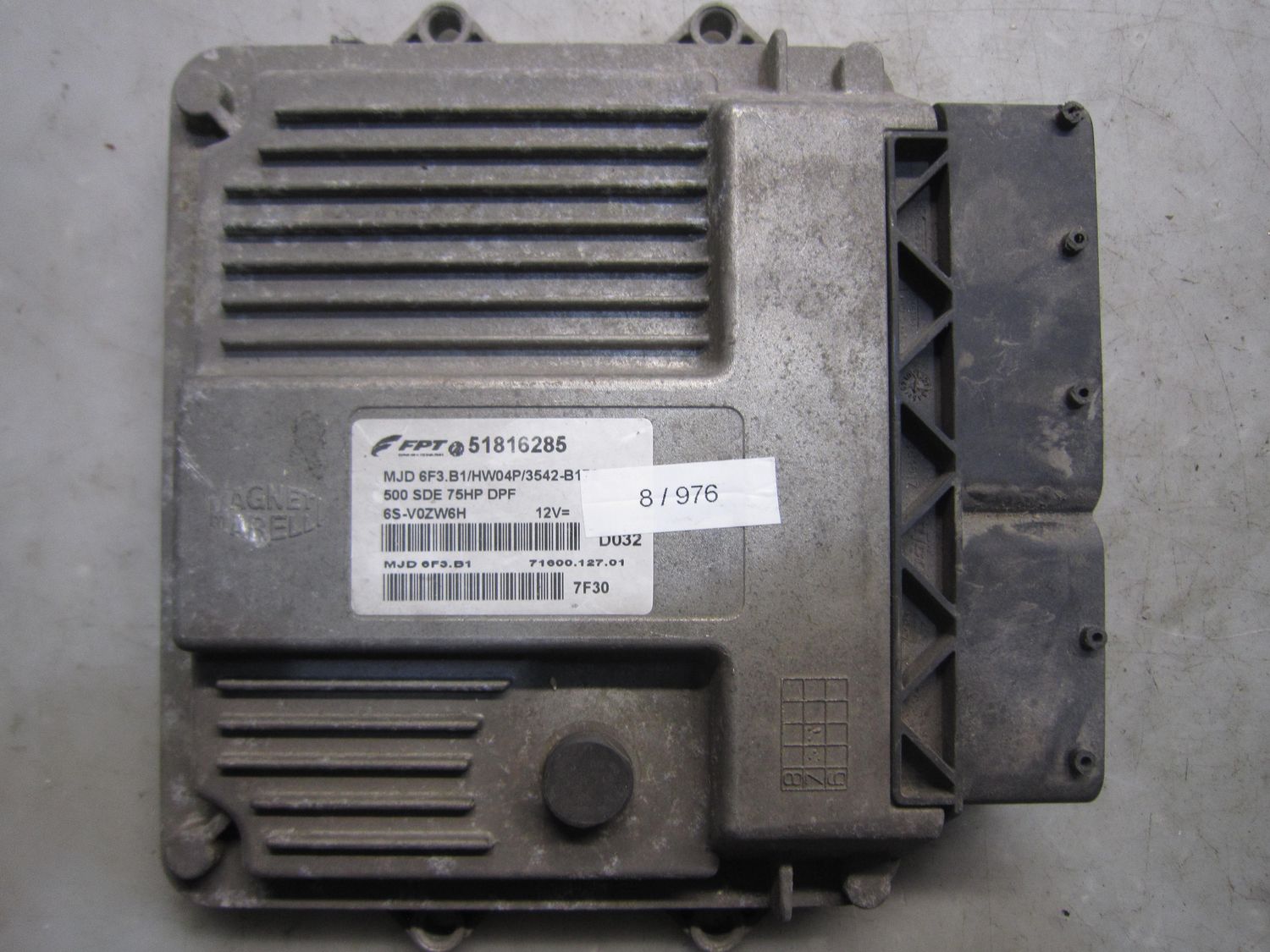 8-976 Centralina Motore Magneti Marelli 51816285   MJD 6F3.B1   71600.127.01 HW04P/3542-B172 FIAT Diesel 500
