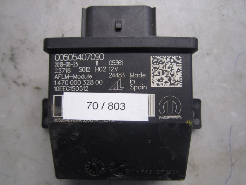 70-803 Centralina Fari Mopar 00505407090   1470 000 328 00    ALFA ROMEO  STELVIO