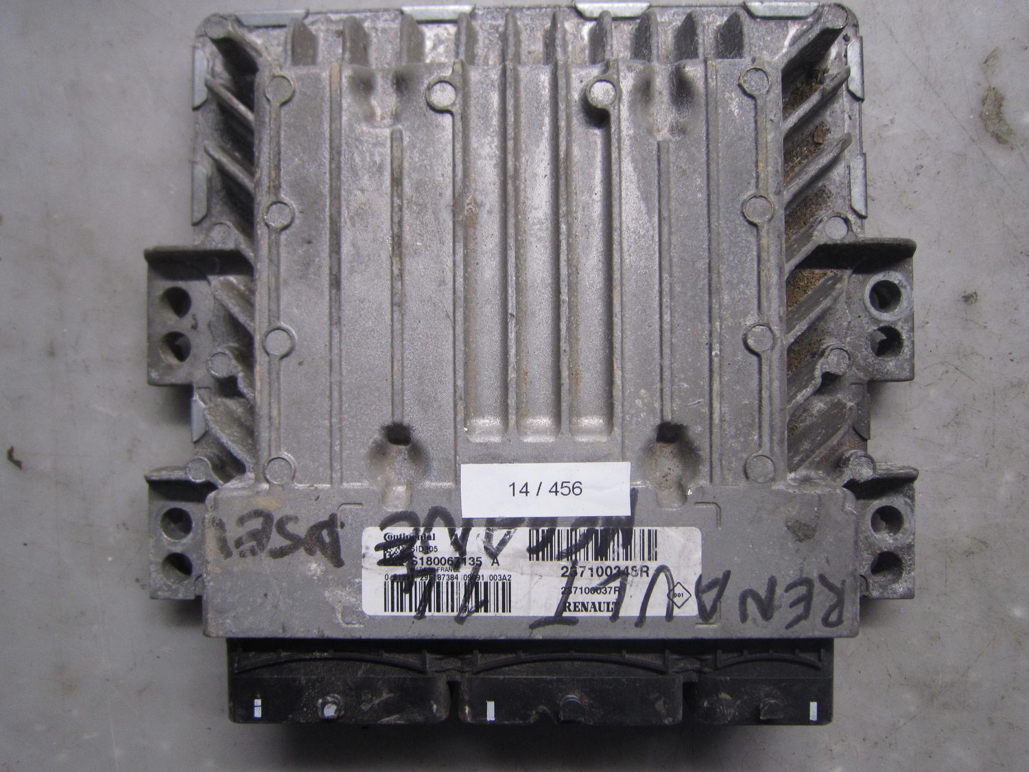14-456 Centralina Motore Continental S180067135 A S180067135A 237100348R 237100037R SID 305  RENAULT Diesel Varie