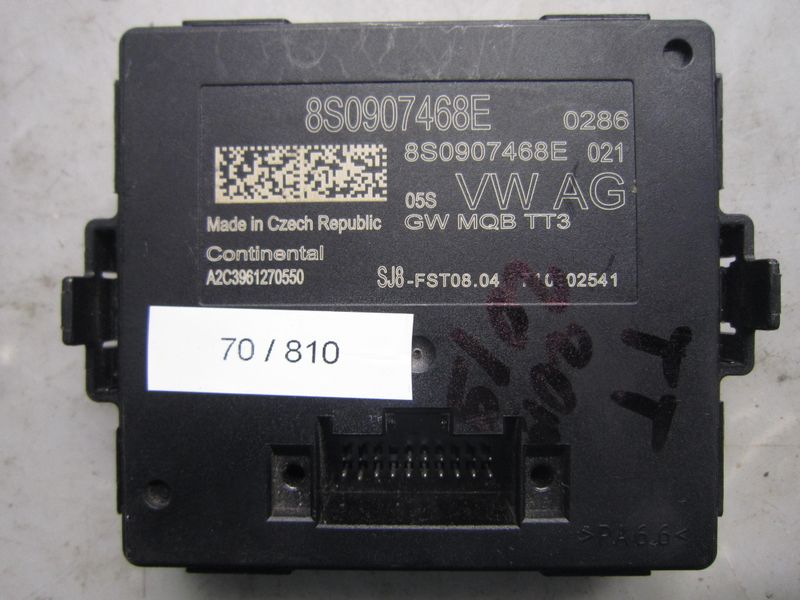 70-810 Modulo Gateway Continental 8S0907468E   GW MQB TT3 A2C3961270550   AUDI  TT