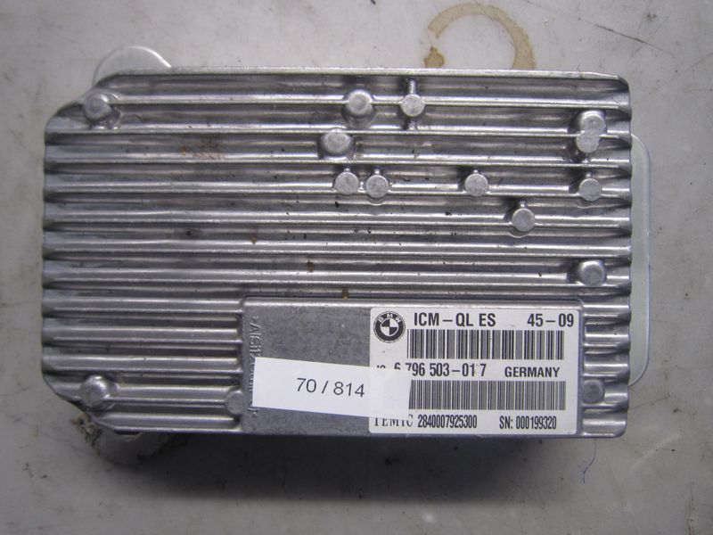 70-814 Modulo di Controllo Temic 6 796 503-01 7 6796503017 ICM-QL ES 2840007925300   BMW  SERIE 5