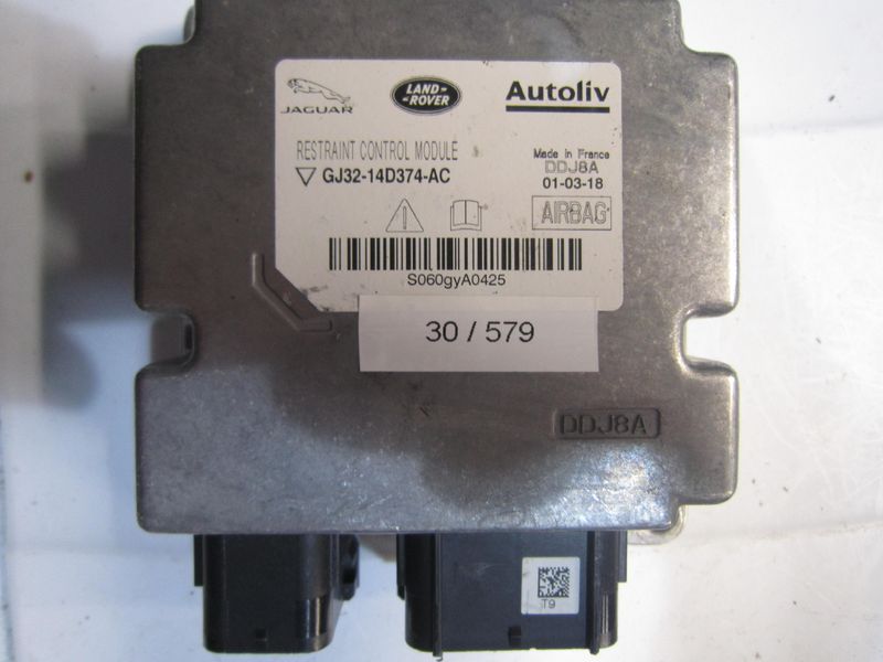 30-579 Centralina Airbag Autoliv GJ32-14D374-AC GJ3214D374AC DDJ8A    LAND ROVER  EVOQUE