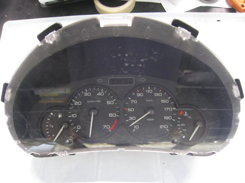 40-536 Quadro Strumenti / Contachilometri Jaeger 555003000       PEUGEOT Benzina 206