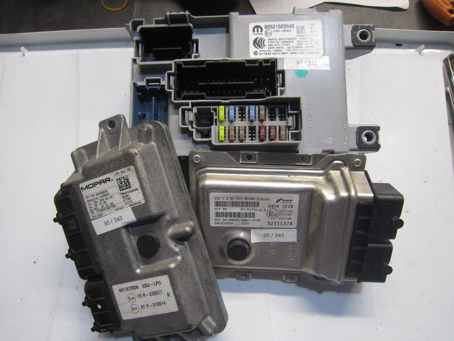95-343 Kit Motore Alfa Romeo / Fiat / Lancia 52111374   9GF.DG   HW000 28688962 00521509940 46339658  4100347 FIAT Benzina / GPL 500