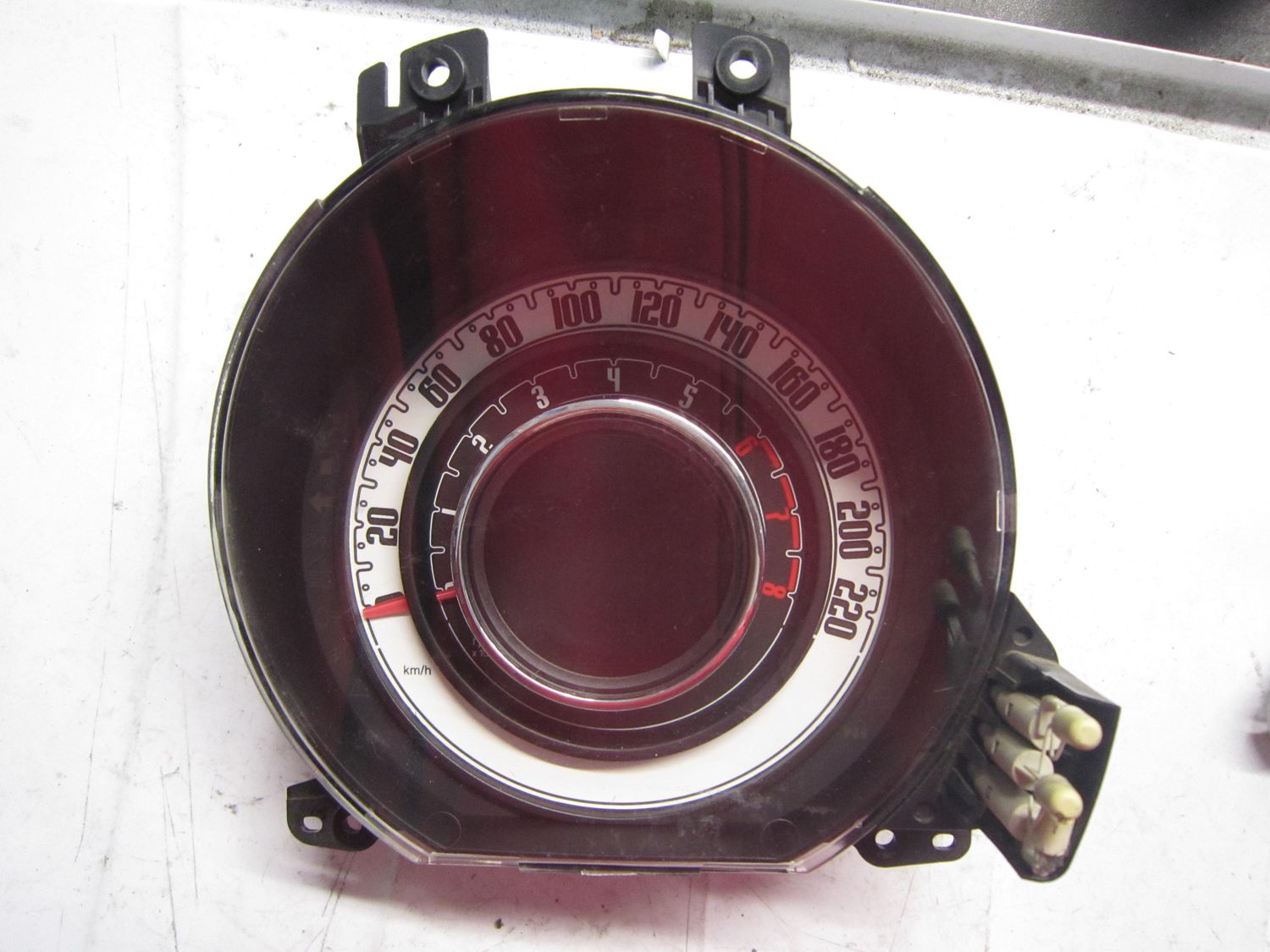40-586 Quadro Strumenti / Contachilometri Alfa Romeo / Fiat / Lancia 555002123200   735471890    FIAT Benzina 500