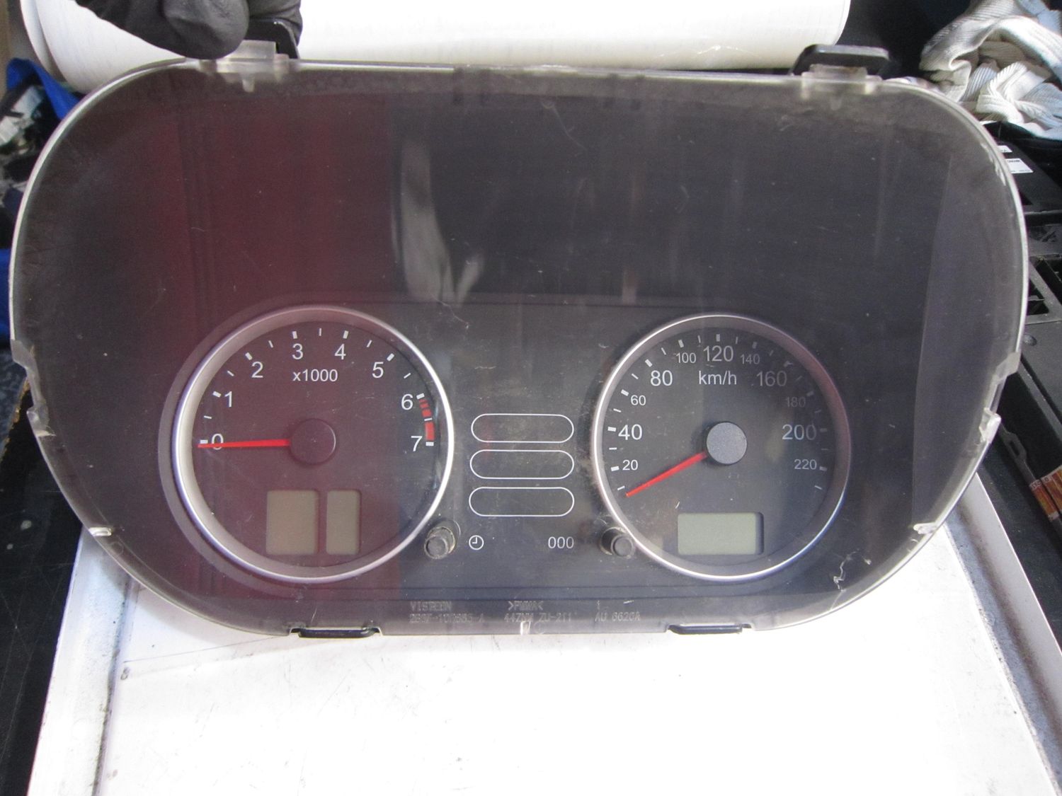 40-575 Quadro Strumenti / Contachilometri Visteon 2S6F-10A855-A 2S6F10A855A 44ZNM ZU-214    FORD Benzina Fiesta