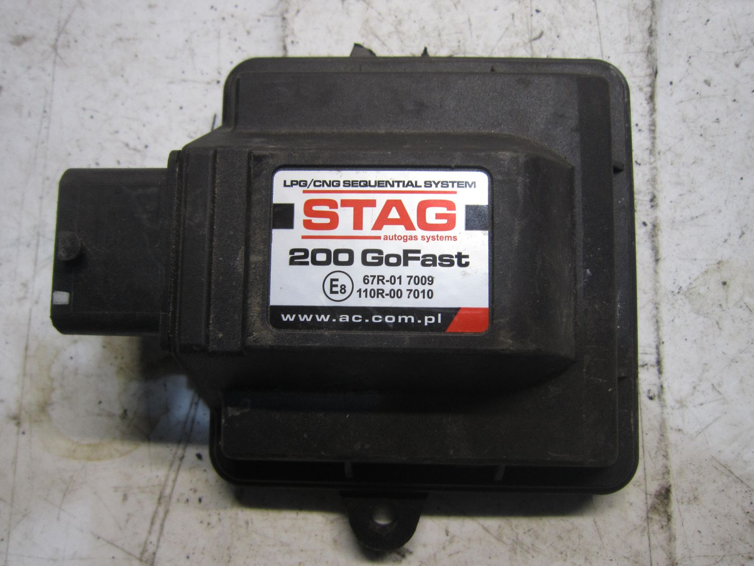 15-386 Centralina Gas GPL Stag Autogas Systems 200 GOFAST 200GOFAST 67R-01 7009 110R-00 7010 SOFT V 1.4.5 4 CILINDRI  Benzina / GPL