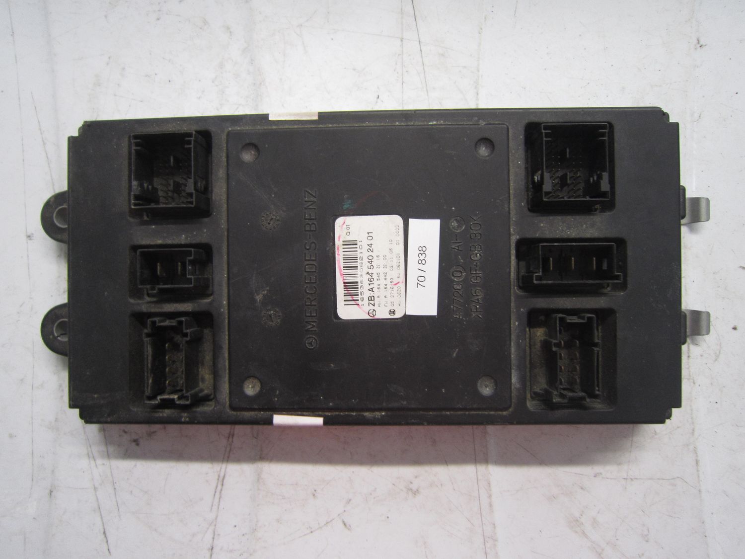 70-838 Centralina Modulo Confort Mercedes A 164 540 24 01 A1645402401 A 164 545 22 18 A 164 442 32 00 HW 0620 SW 062101 MERCEDES  ML