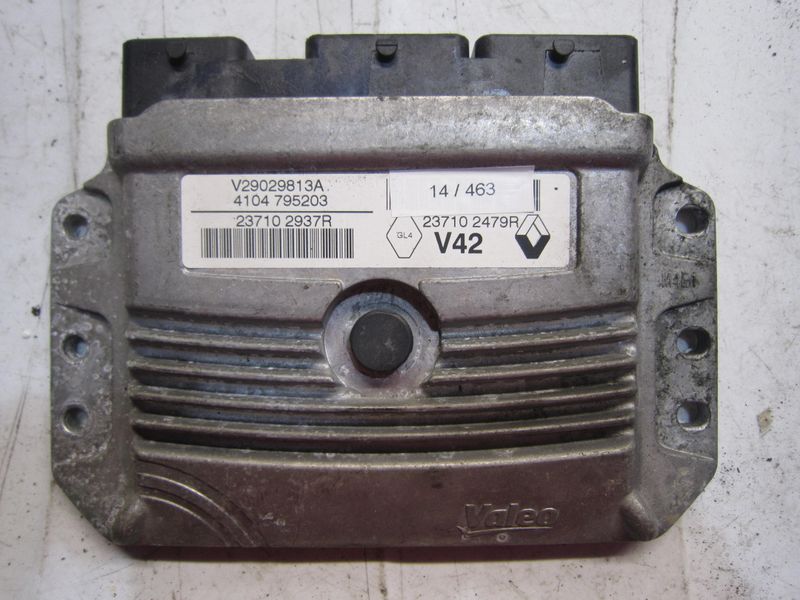 14-463 Centralina Motore Valeo V29029813A   4104795203 237102937R 237102479R V42 DACIA Benzina Varie