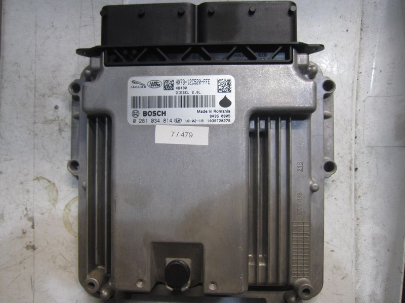 7-479 Centralina Motore Bosch 0 281 034 814 0281034814 HX73-12C520-FFE 1039T20279   LAND ROVER Diesel Evoque