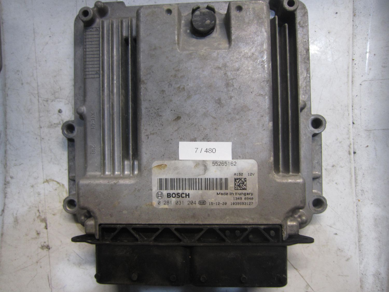 7-480 Centralina Motore Bosch 0 281 031 204 0281031204 55265162 1039S77449   JEEP Diesel Renegade