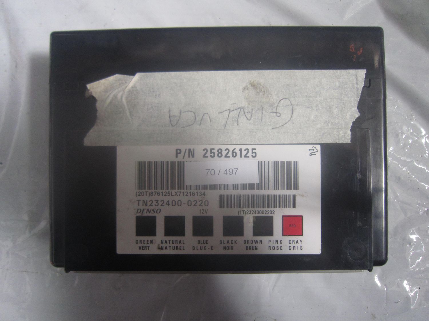 70-497 Centralina Modulo Confort Denso 25826125   TN232400-0220    OPEL  Varie