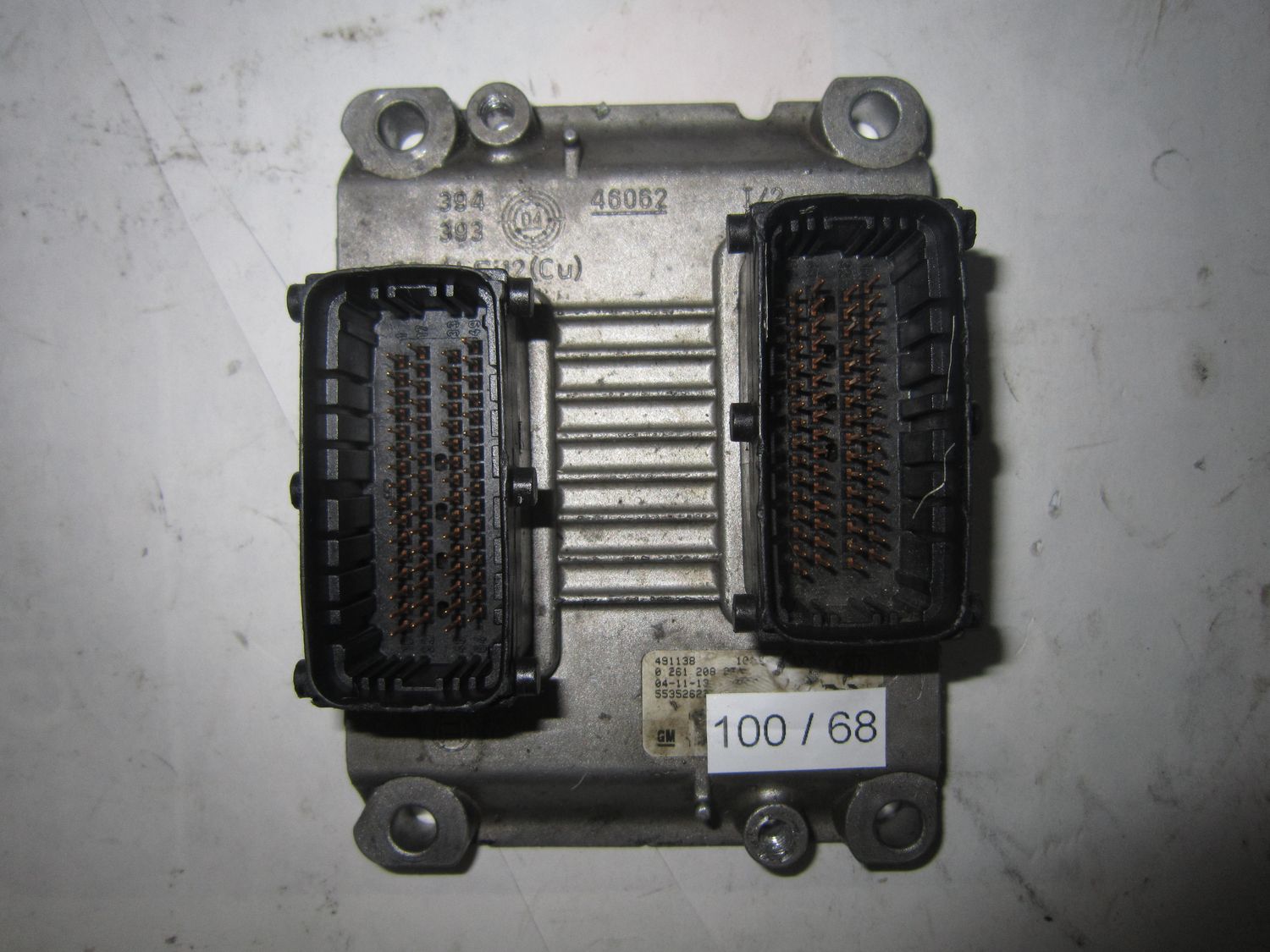 100-68 Centralina Motore Bosch 0 261 208 253 0261208253 55352622 1039S08963   OPEL Benzina Corsa