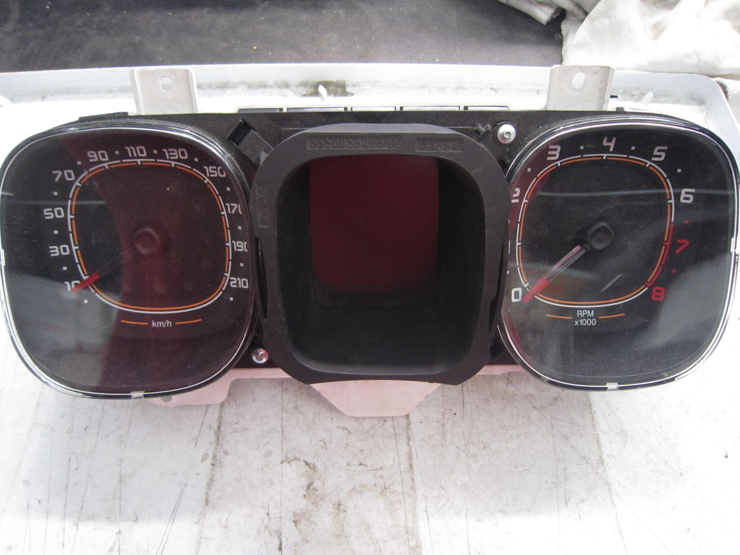 40-642 Quadro Strumenti / Contachilometri Alfa Romeo / Fiat / Lancia 52077799   503006040003 0887766550   FIAT Benzina PANDA