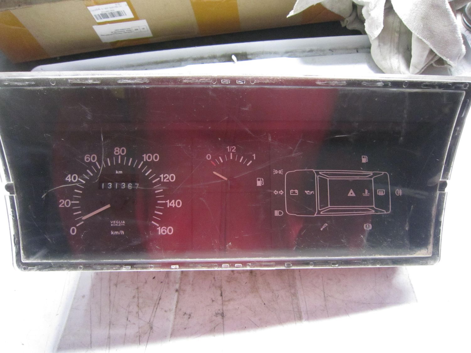 40-654 Quadro Strumenti / Contachilometri Veglia 60-6020-006-0 6060200060     FIAT Benzina PANDA