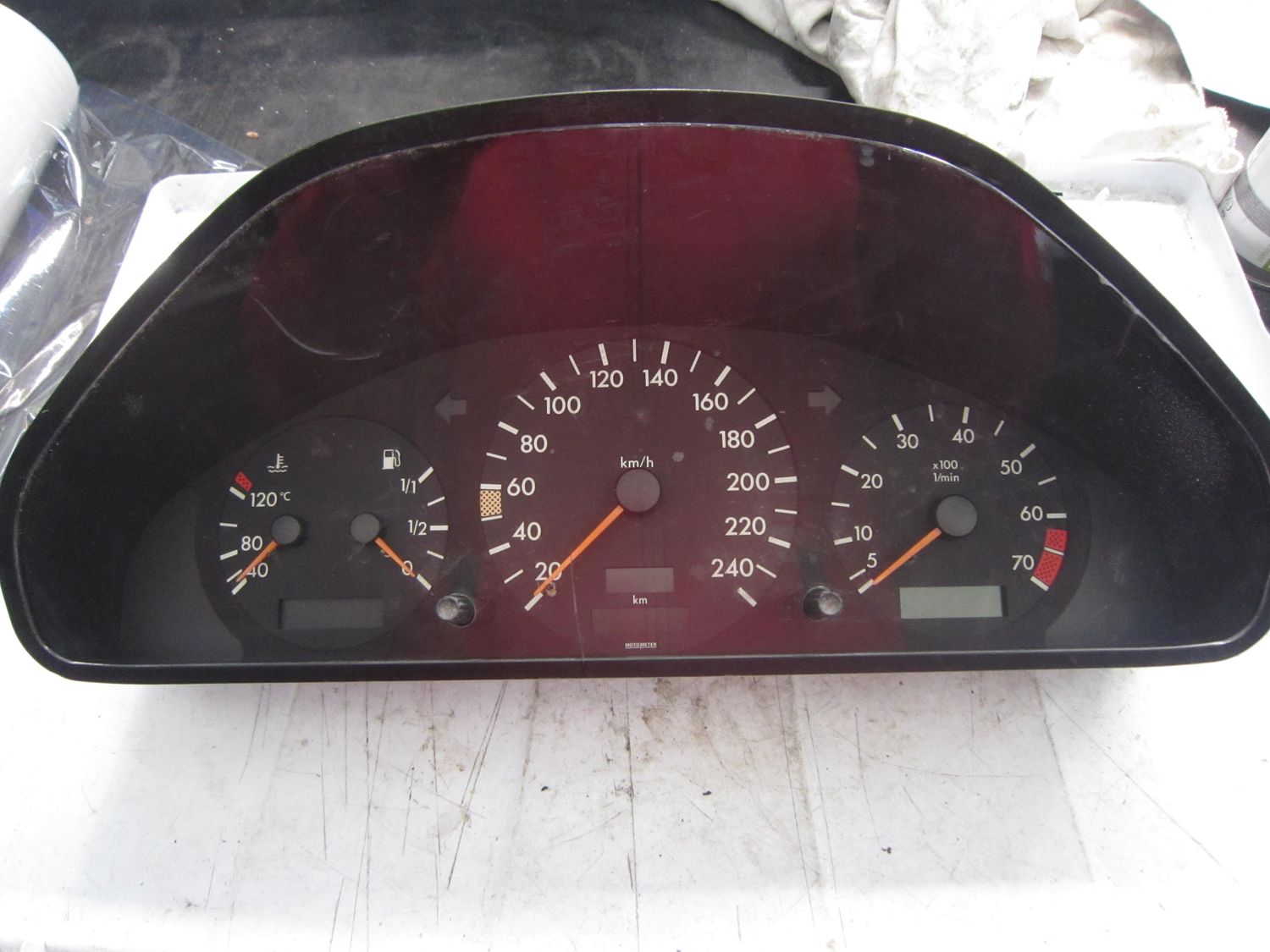 40-645 Quadro Strumenti / Contachilometri Motometer 202 540 48 11 2025404811 5 2203 013 00 5 4110 049 00   MERCEDES Benzina CLASSE C