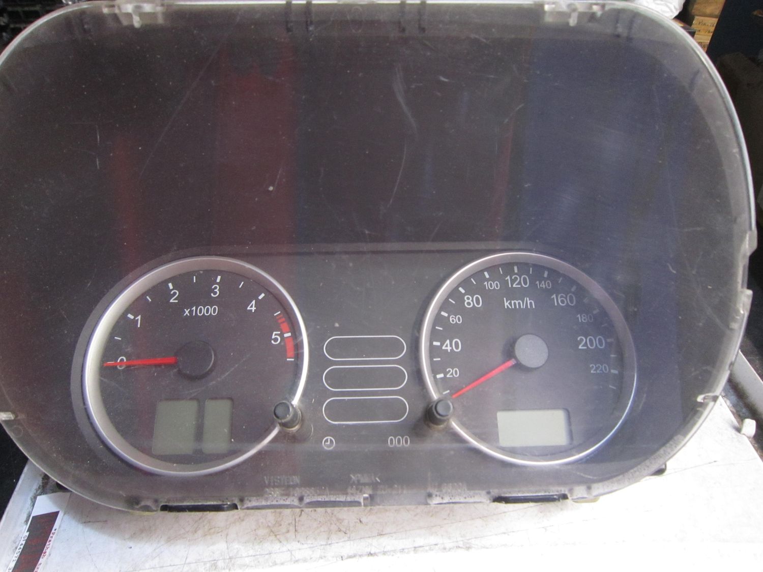40-663 Quadro Strumenti / Contachilometri Visteon 4S6F-10841-A 4S6F10841A 44ZNM ZU-253 4S6F-10849-JA   FORD Diesel Fiesta