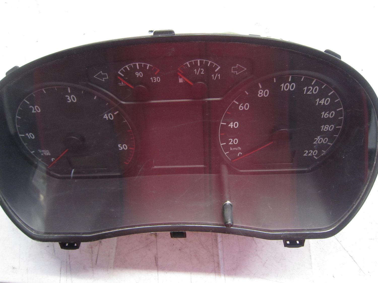 40-649 Quadro Strumenti / Contachilometri Vdo 110 080 124 015A 110080124015A VWZ7Z0D9086990 V03   VOLKSWAGEN Diesel Polo