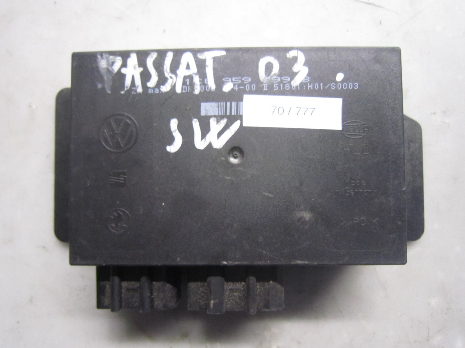 70-777 Centralina Modulo Confort Hella Kg 1C0 959 499 B 1C0959499B 5DK 008 214-00     VOLKSWAGEN  PASSAT