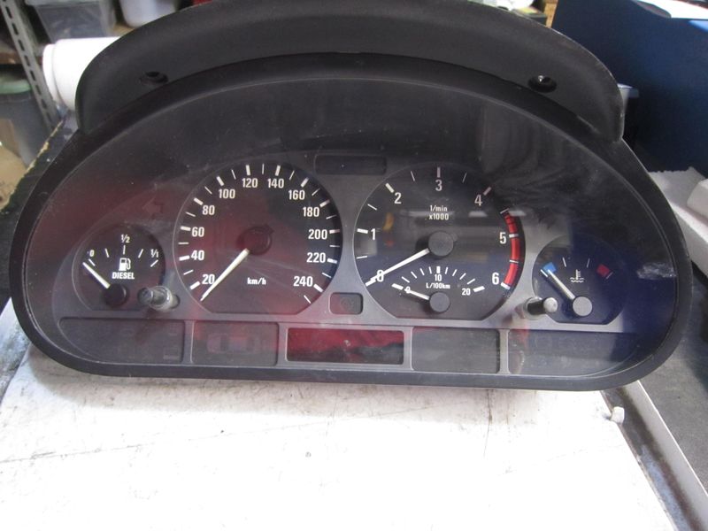 40-698 Quadro Strumenti / Contachilometri Motometer 0 263 606 271 0263606271 6 906 890 1036017005    BMW Diesel Serie 3