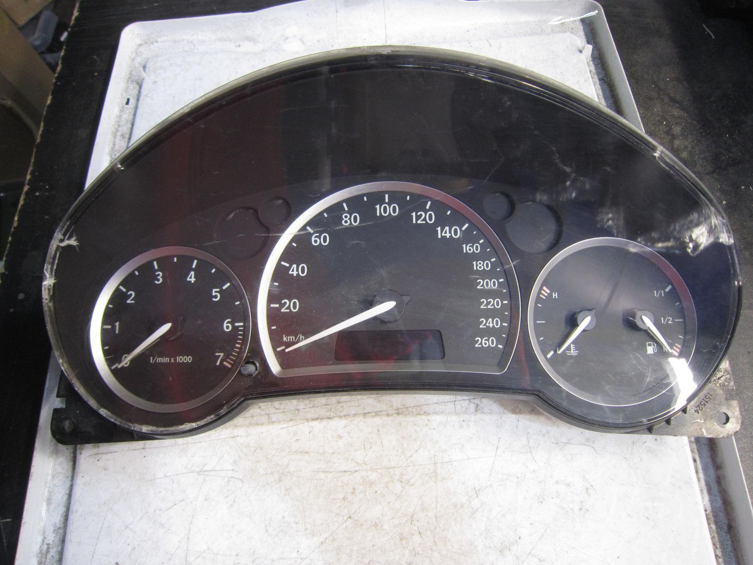 40-700 Quadro Strumenti / Contachilometri Saab 7553532   151528    SAAB Benzina 9_3