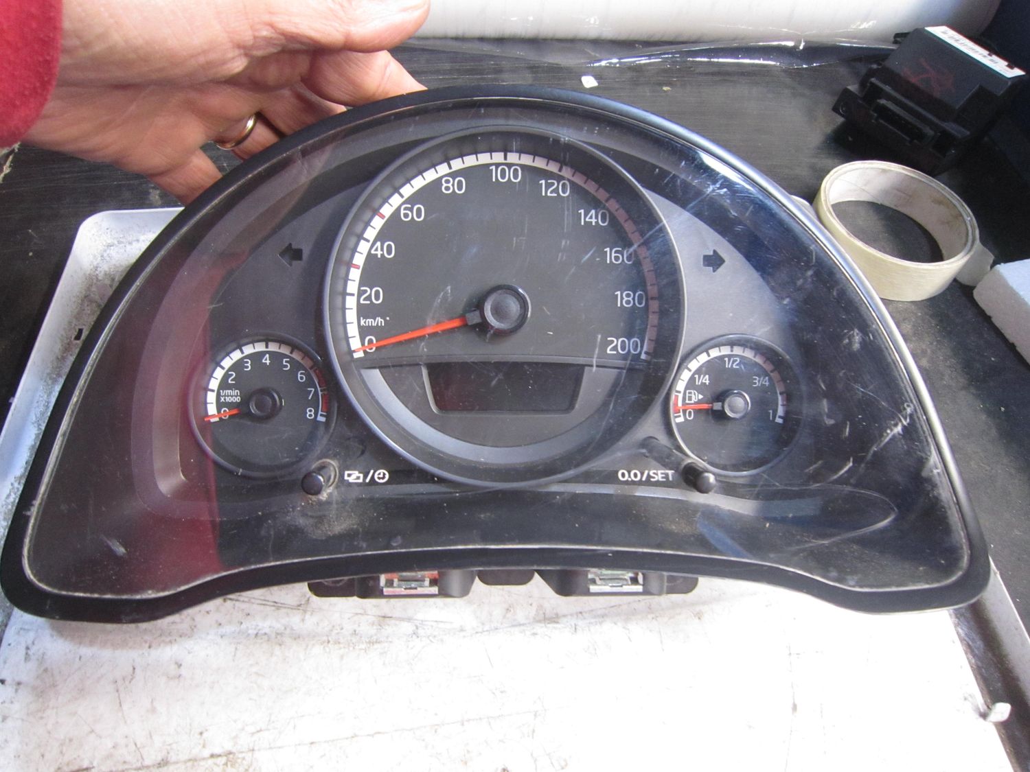 40-697 Quadro Strumenti / Contachilometri Volkswagen 555005320508   555005323208 5550053206   VOLKSWAGEN Benzina UP