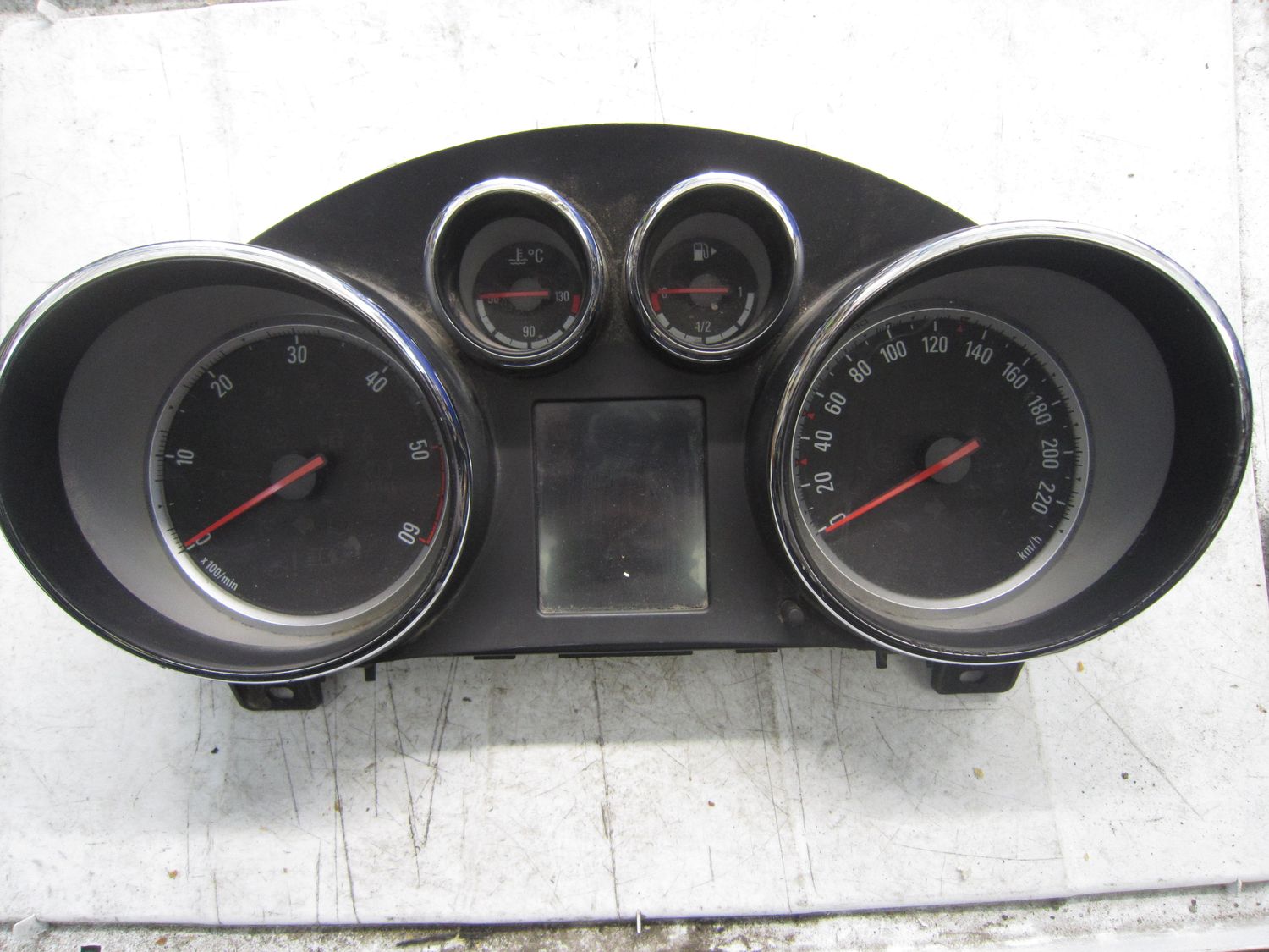 40-715 Quadro Strumenti / Contachilometri Gm 1334 6210 13346210 ABK1    OPEL Diesel Meriva