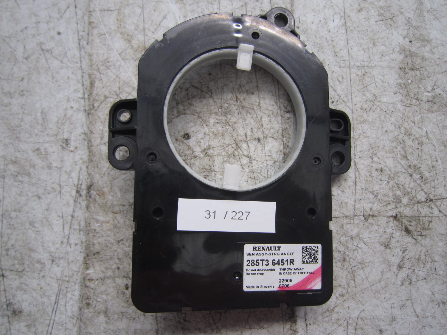 31-227 Sensore Sterzo Spiralato Renault 285T3 6451R 285T36451R     RENAULT  CLIO