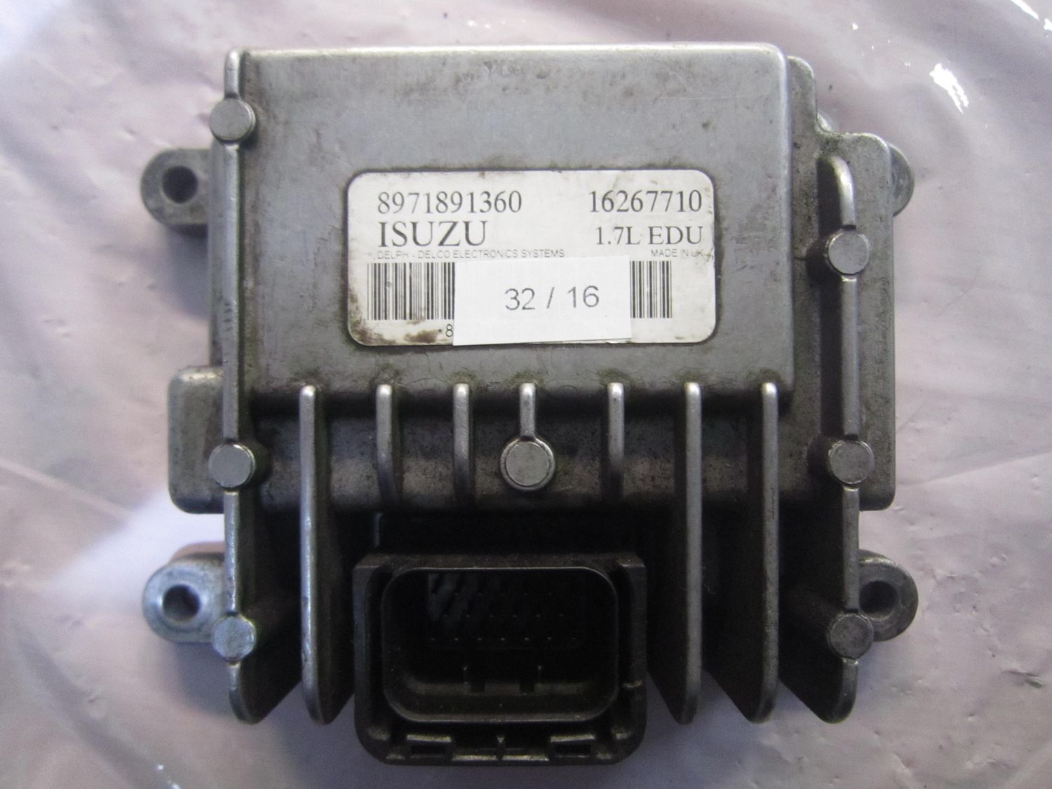 32-16 Centralina Pompa Alimentazione Isuzu 8971891360   16267710    OPEL Diesel Astra_Corsa_Combo