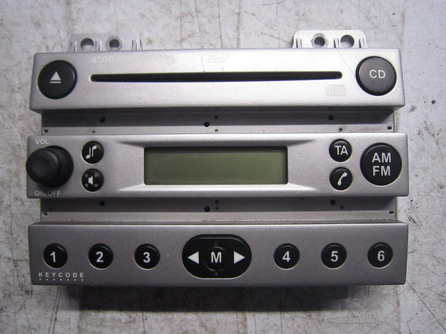 20-623 Autoradio Ford 4500 RDS EON 4500RDSEON     FORD  FIESTA