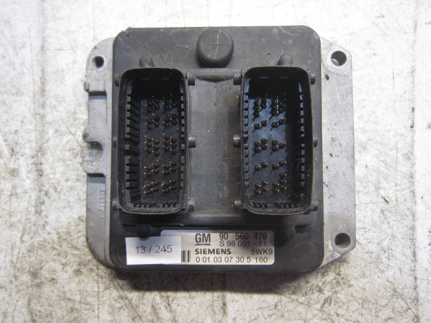13-245 Centralina Motore Siemens 5WK9160   S 98 001-11 90 560 476   OPEL Benzina Astra