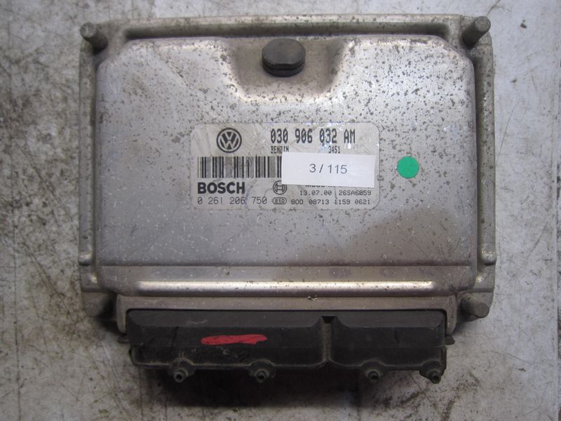 3-115 Centralina Motore Bosch 0 261 206 750 0261206750 VOLKSWAGEN Benzina POLO 1.0