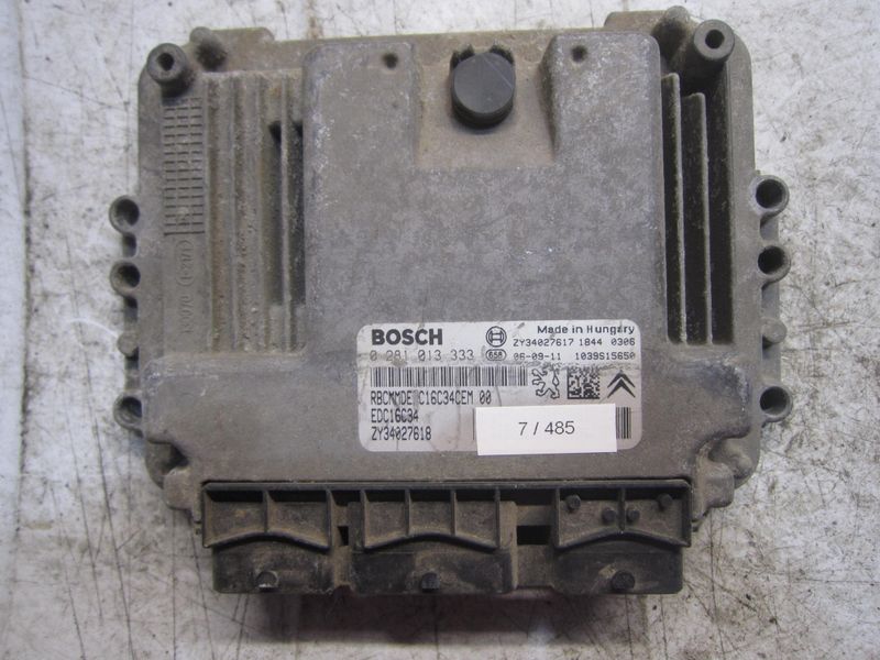 7-485 Centralina Motore Bosch 0 281 013 333 0281013333 ZY34027618 1039S15650 ZY34027617 EDC16C34 SUZUKI Diesel SANTANA
