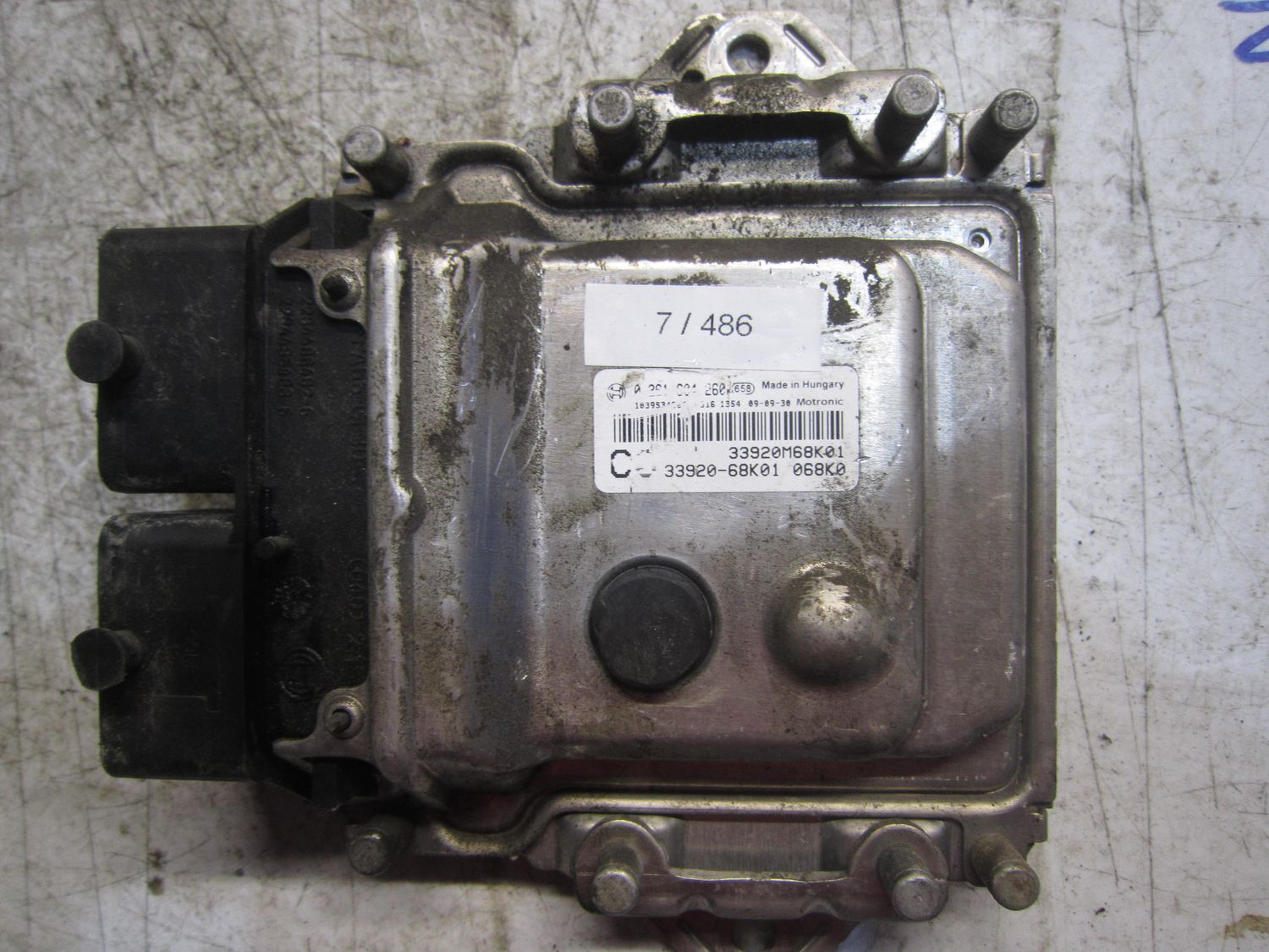 7-486 Centralina Motore Motronic 0 261 S04 260 0261S04260 33920-68K01    SUZUKI Benzina Alto