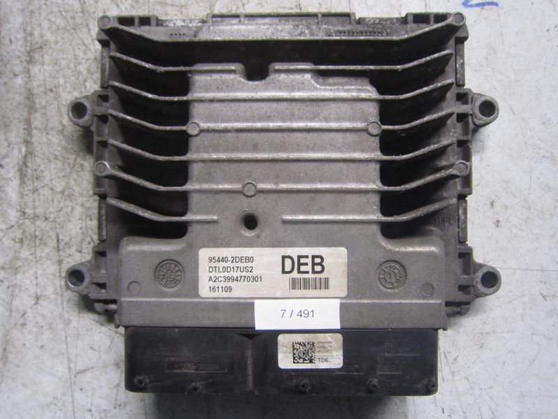 7-491 Centralina Motore Continental 95440-2DEB0 954402DEB0 A2C3994770301 95441-2DEB0 SIM2K-305  HYUNDAI Diesel TUCSON