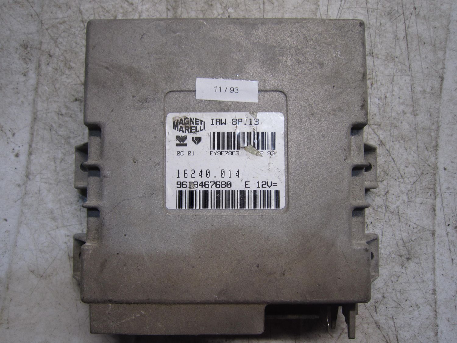 11-93 Centralina Motore Magneti Marelli IAW 8P.13 IAW8P.13  9619467680 16240014  CITROEN Benzina Xantia