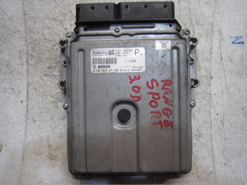 7-498 Centralina Motore Bosch 0 281 014 671 0281014671 9X2Q-12A650 1039S30791 EQ9GE A0105  LAND ROVER Diesel Varie