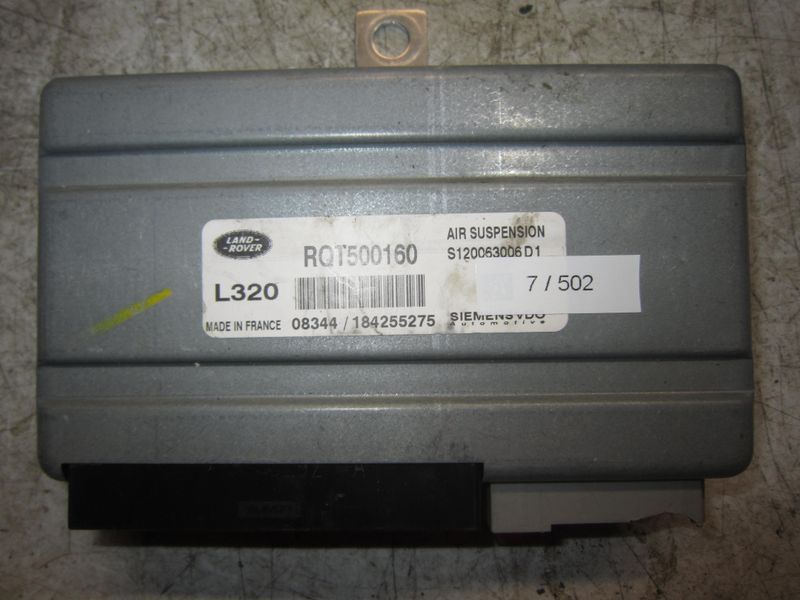 7-502 Centralina Sospensioni Siemens RQT500160   S120063006 D 1 L320    LAND ROVER  Range Rover Sport