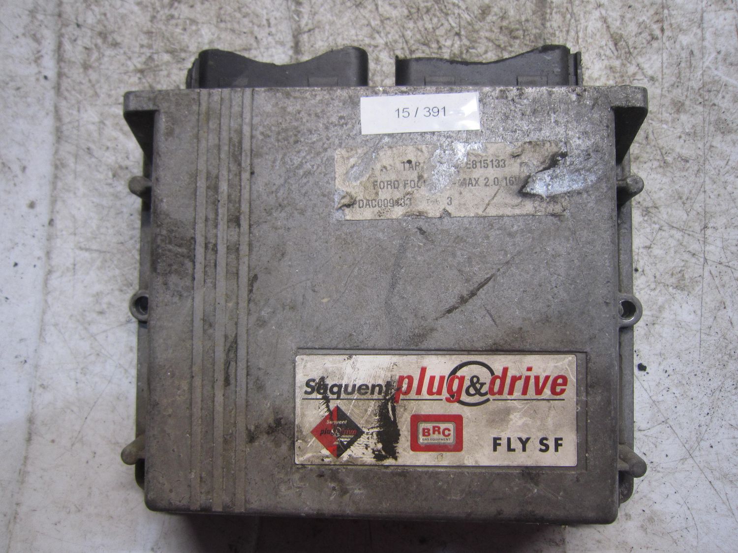 15-391 Centralina Gas Gpl Brc SEQUENT FLY SF SEQUENTFLYSF 67R011002 110R001001 DE815133  FORD Benzina / Gpl C-MAX