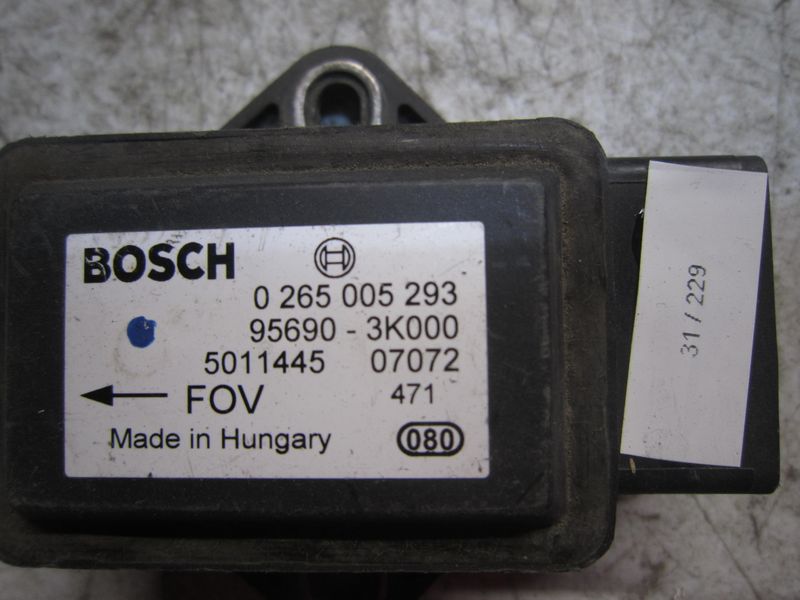 31-229 Sensore Antimbardata Bosch 0 265 005 293 0265005293 95690-3K000 5011445   HYUNDAI  SANTA FE
