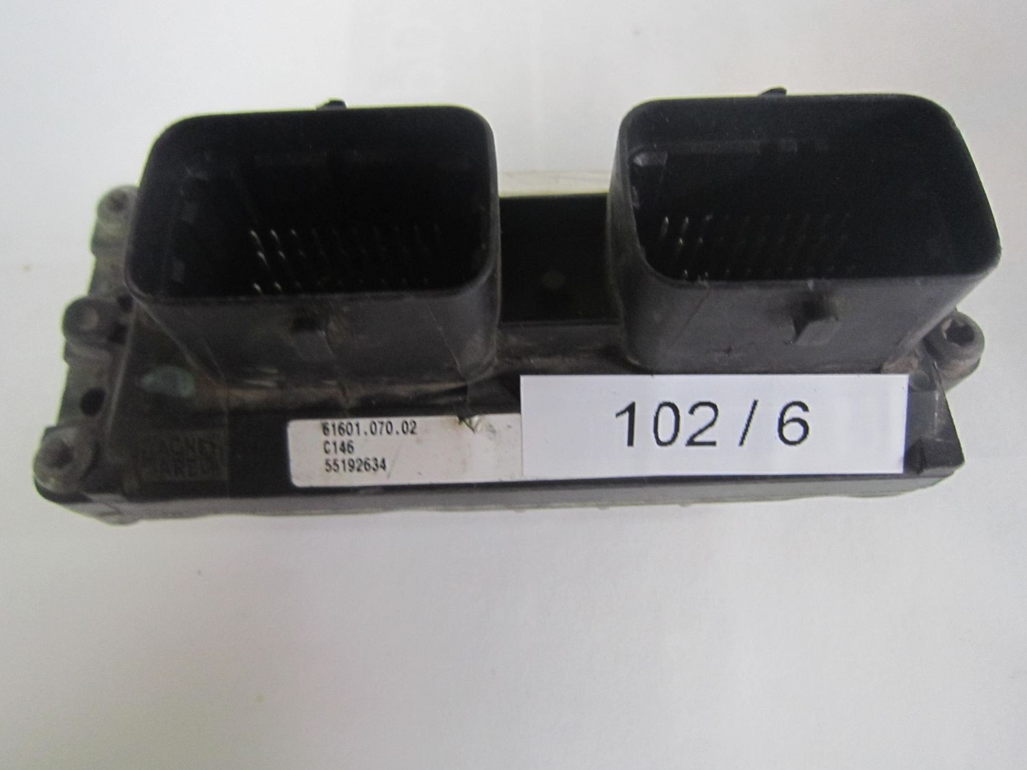 102-6 Centralina Motore Magneti Marelli IAW 5AF.SM IAW5AF.SM 61601.070.02 C146 55192634  FIAT Benzina Punto