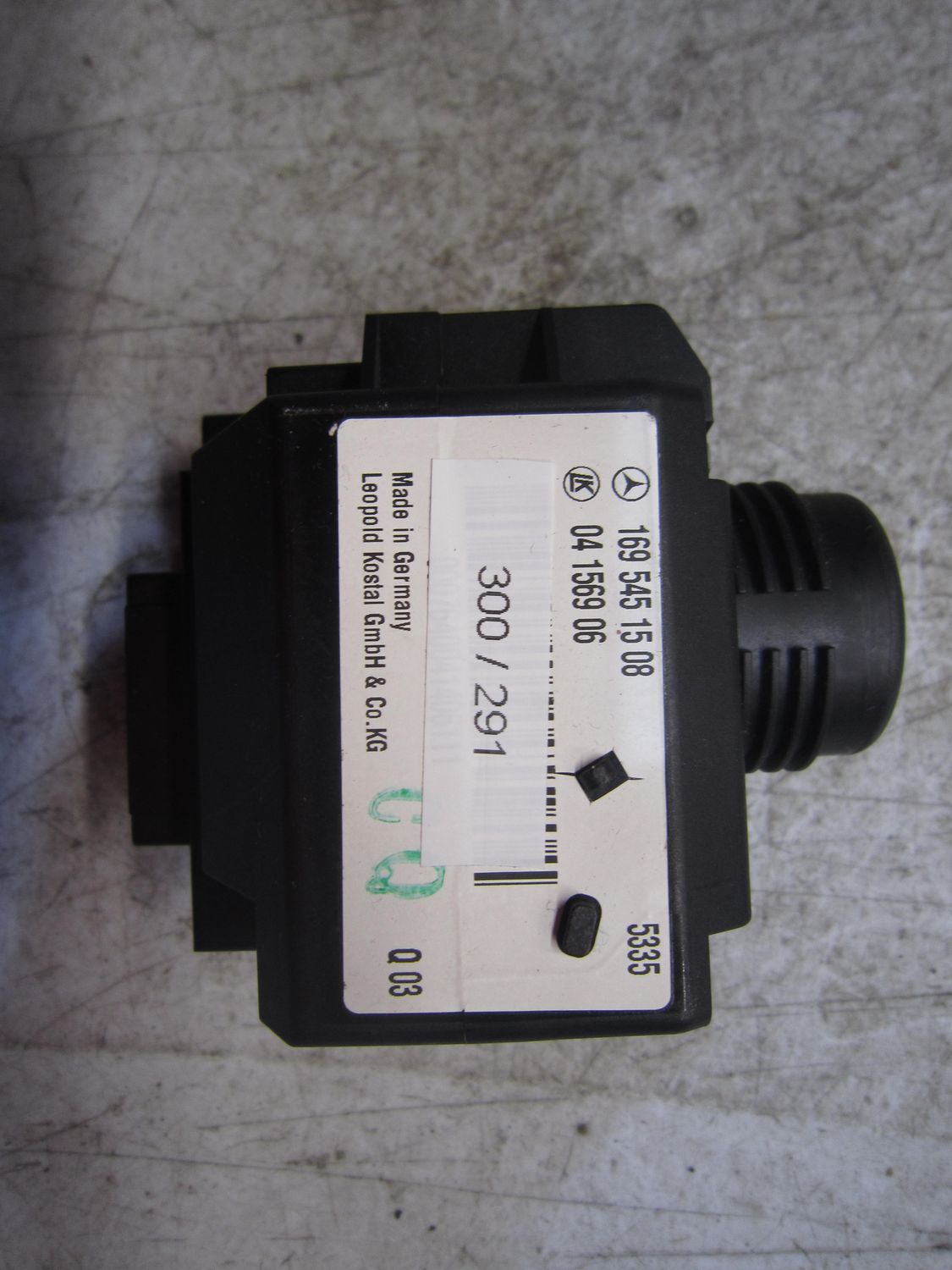 300-291 Blocchetto Accensione Leopold Kostal 169 545 15 08 1695451508 04 1569 06 Q 03   MERCEDES  Classe A