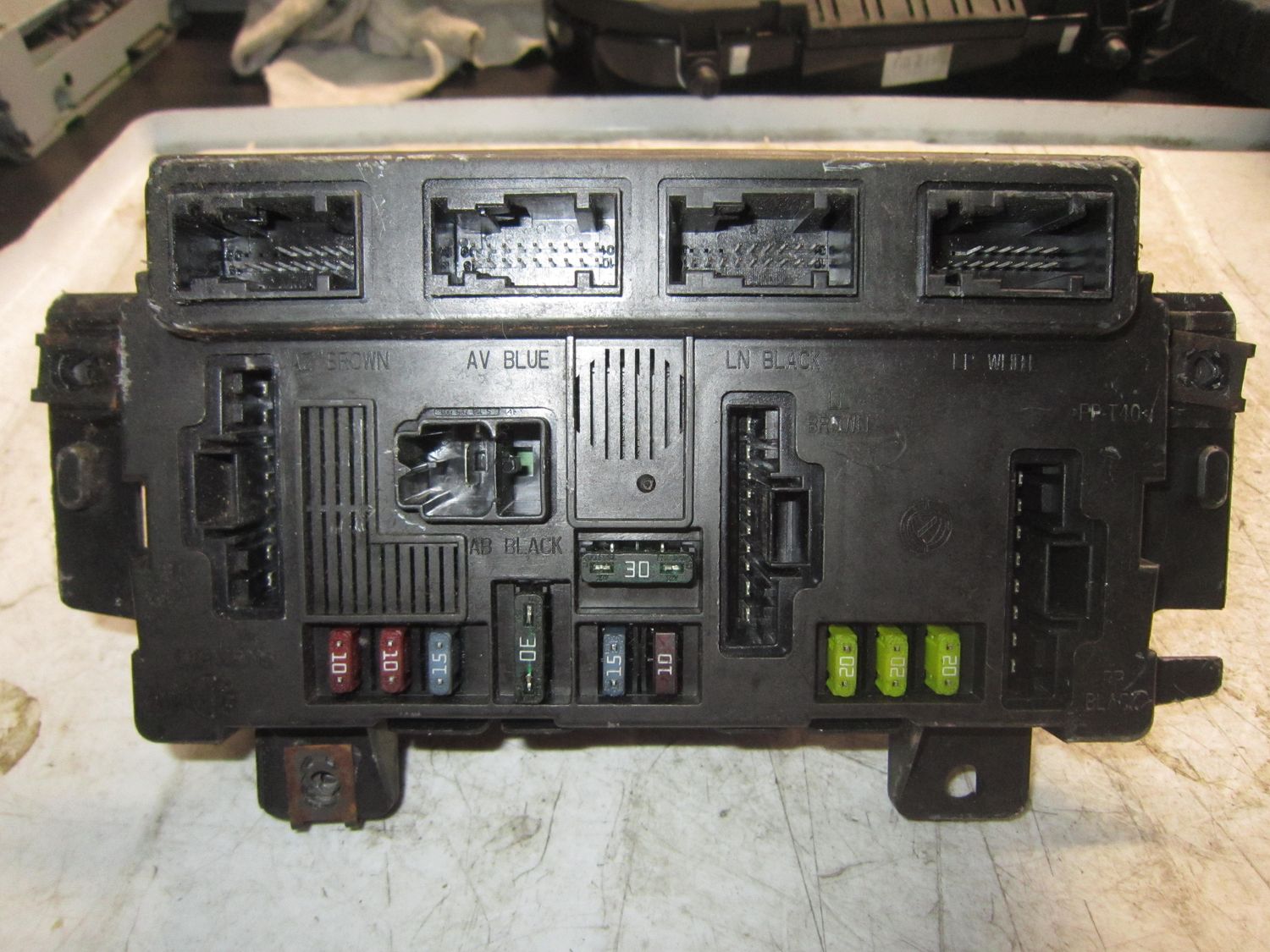 50-695 Body Computer Siemens S118578020F   51773067    FIAT Benzina Panda
