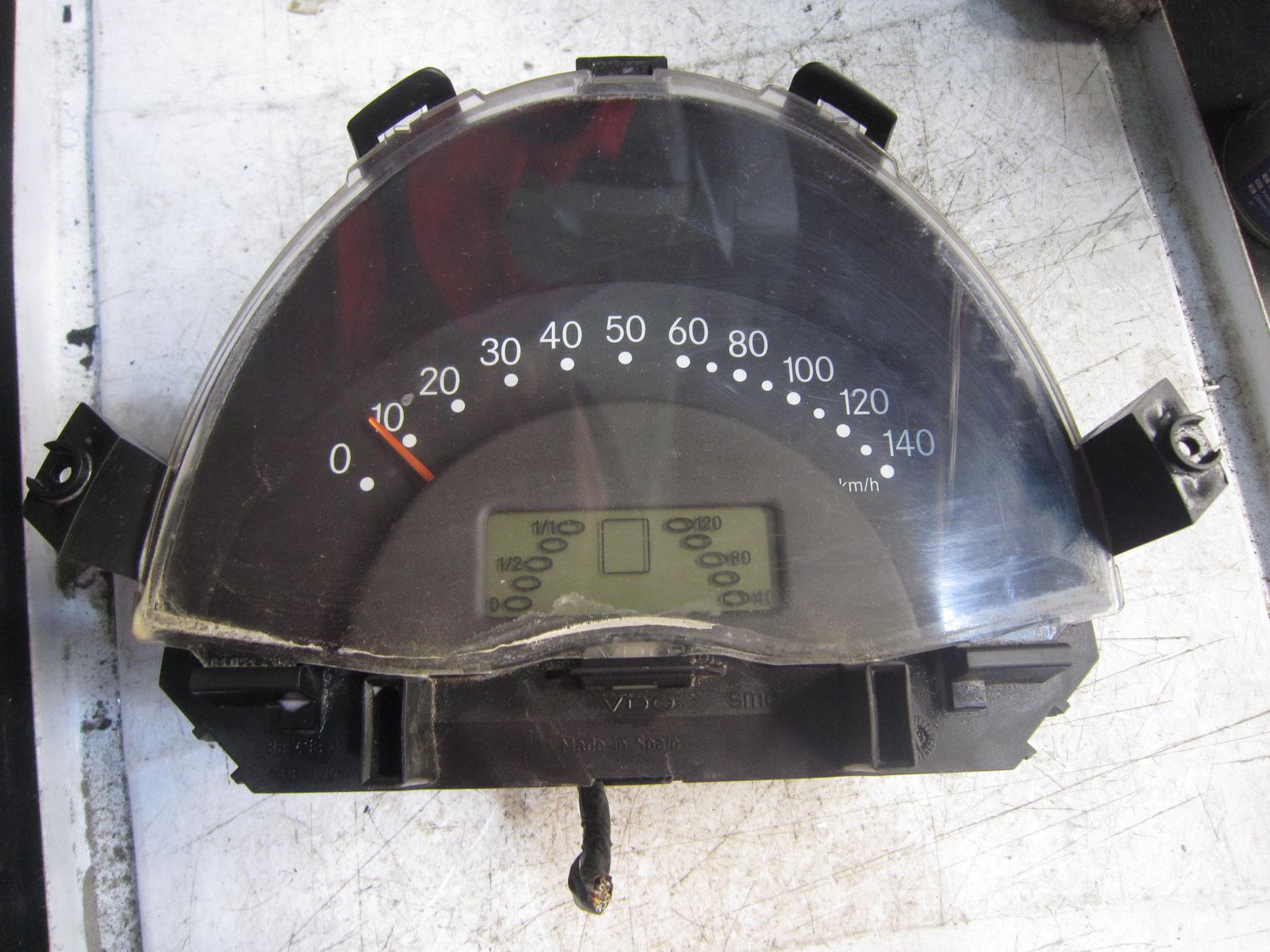 40-760 Quadro Strumenti / Contachilometri Vdo 110 008 872 005 110008872005 88 458 013    SMART Benzina 450