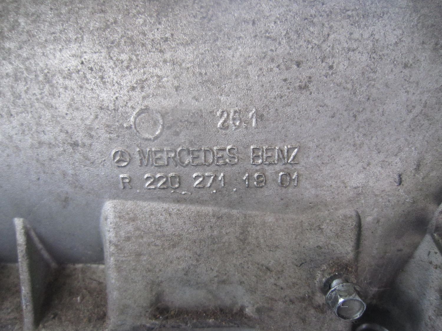 81-4 Cambio Automatico Mercedes R 220 271 19 01 R2202711901     MERCEDES  CLASSE C