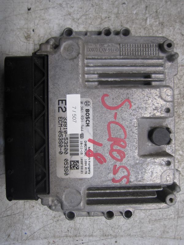 7-507 Centralina Motore Bosch 0 261 S21 344 0261S21344 33910-53S00 1039T33121 ECM-053S0-0 053S0 SUZUKI Benzina S-CROSS