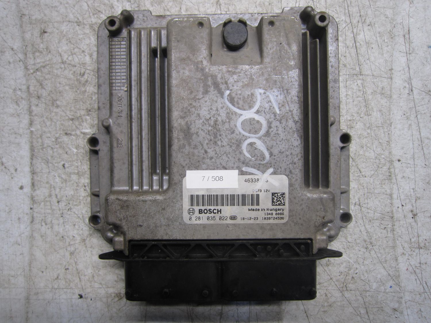 7-508 Centralina Motore Bosch 0 281 035 022 0281035022 46338313 1039T24536   JEEP Diesel Renegade