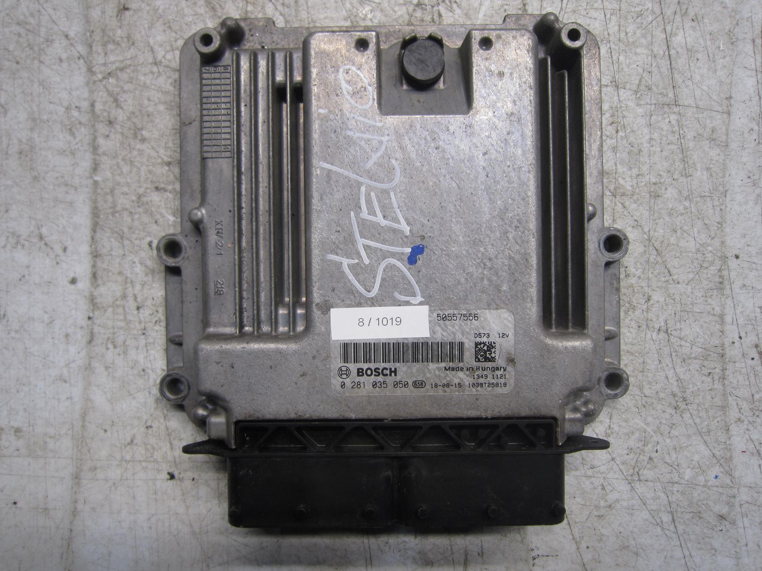 8-1019 Centralina Motore Bosch 0 281 035 050 0281035050 50557556 1039T25819   ALFA ROMEO Diesel STELVIO